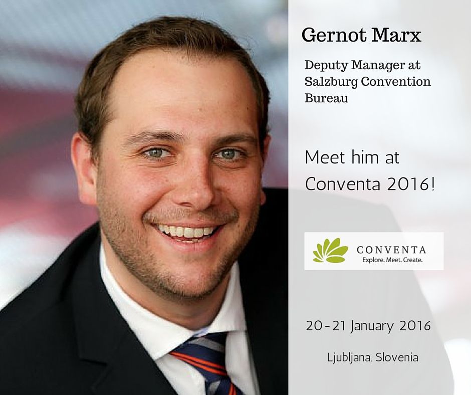 Gernot Marx, Salzburg Convention Bureau