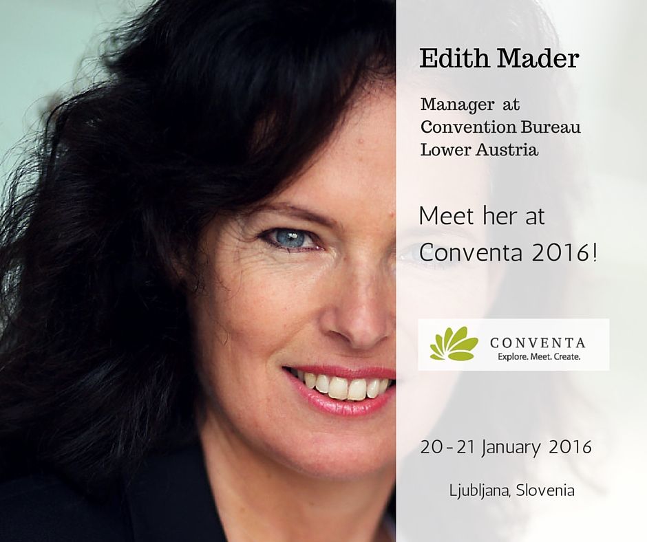 Edith Mader, Convention Bureau Lower Austria
