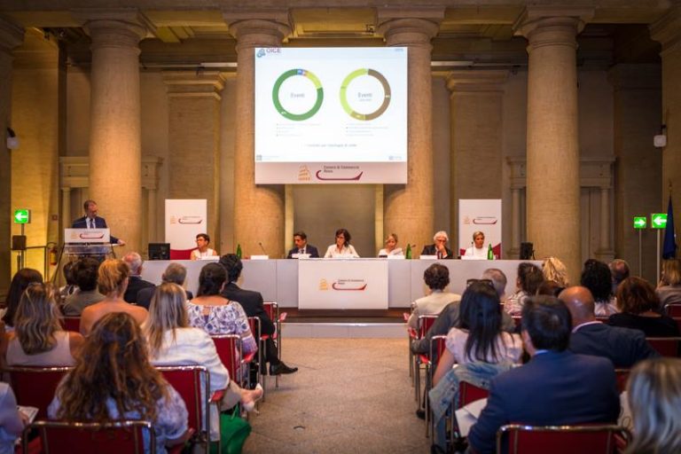 Conferences and events organised in Italy increase for the second consecutive year