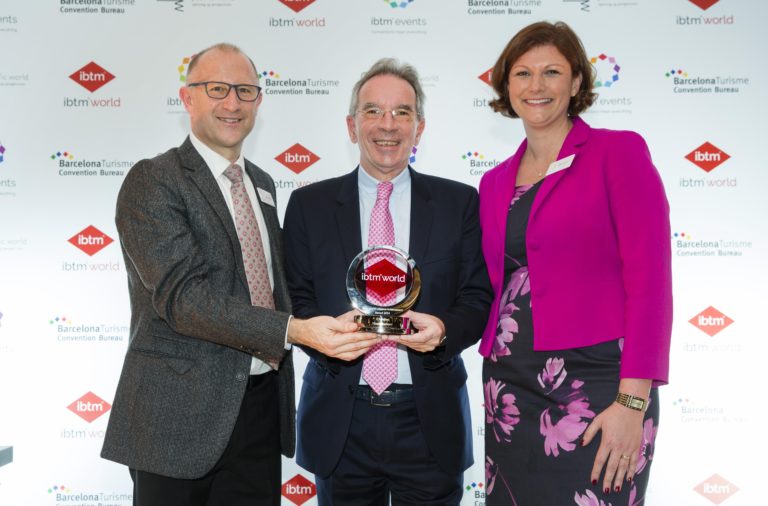 Christian Mutschlechner Receives Liftime Achievement at IBTM World