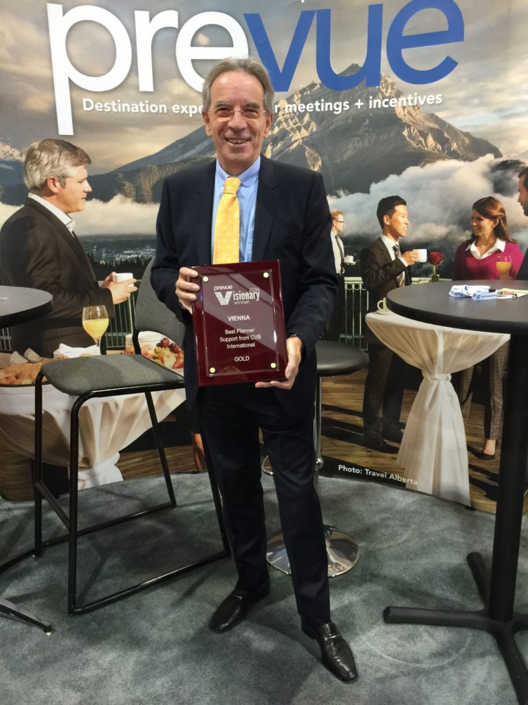 Vienna Wins Prevue Gold Visionary Award