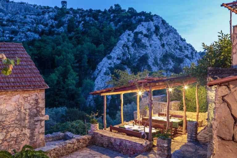 Unique dinning experience on Hvar Island