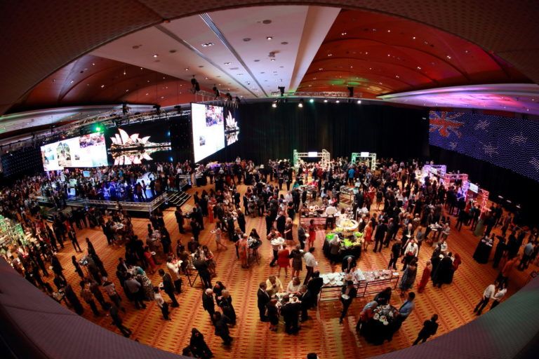 Kuala Lumpur convention centre ‘SERVES AN ACE’ for Australia day 2017!