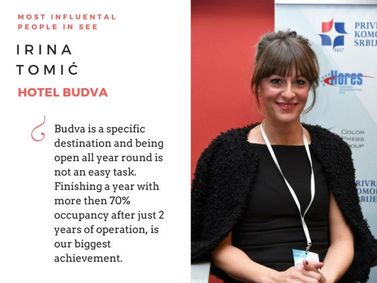 Most Influental People In NEW EUROPE: Irina Tomić