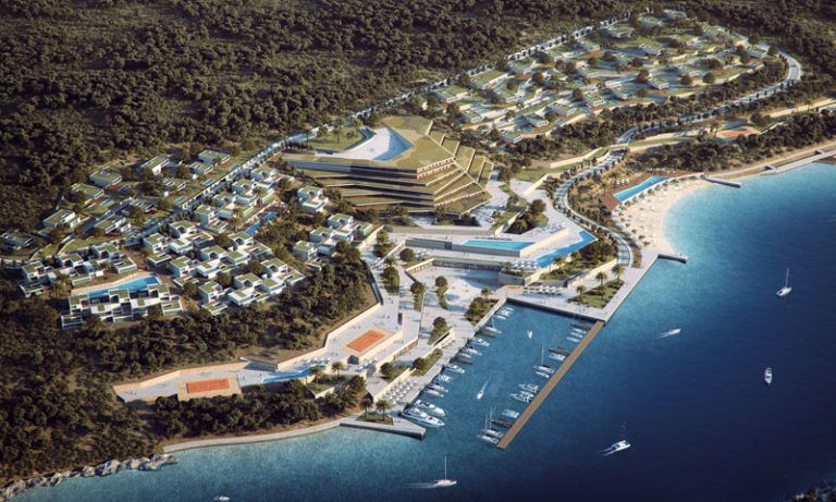 Croatian Island Brač with new 5-star Resort Project