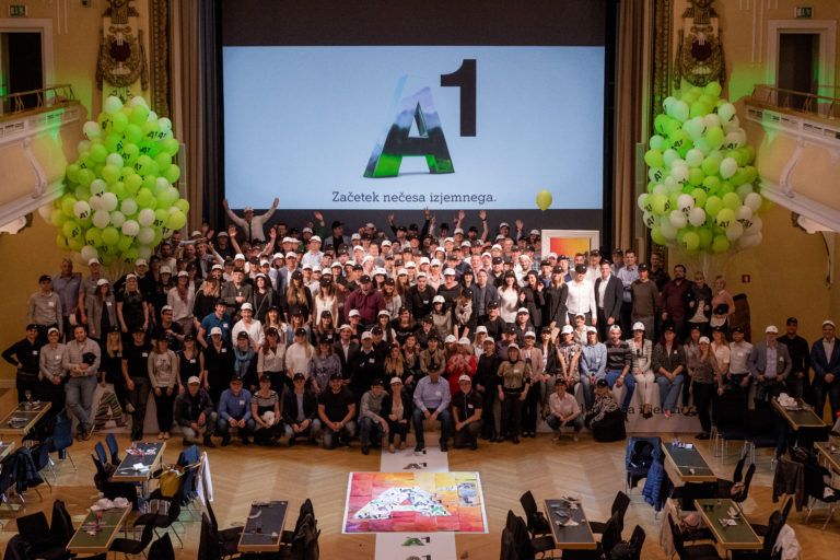 Simobil rebranded as A1 Slovenia in Grand Hotel Union