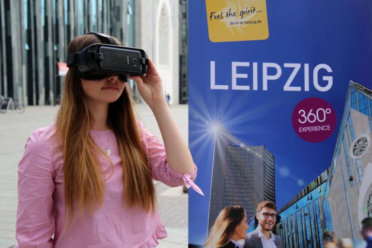 Premiere: Virtual Site Inspection for the conference city Leipzig