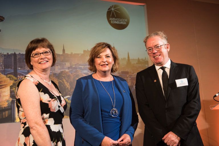 Scottish Government recognition for Edinburgh’s academic and business leaders generating millions for local economy