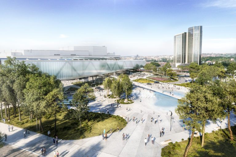 Prague Congress Center presents the new exhibition hall and Pankrác Square