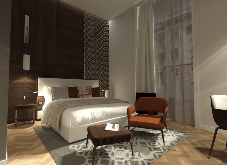 The first hotel of the Hilton chain in Trieste