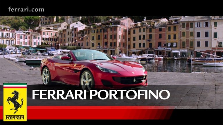 The New Ferrari Portofino Commercial Shot In Slovenia