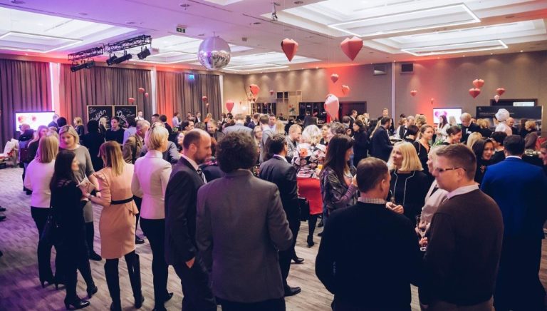 Union Hotels celebrating the new year with business partners