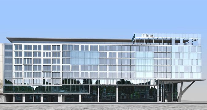 The grand opening of Hilton hotel in Beograd