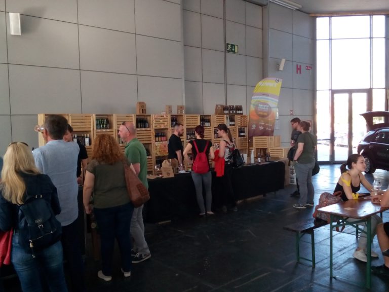 A large festival of small breweries