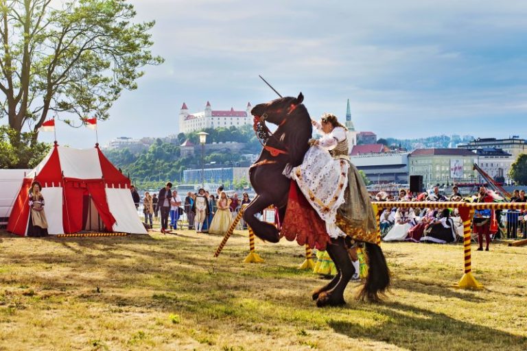 Coronation days in Bratislava