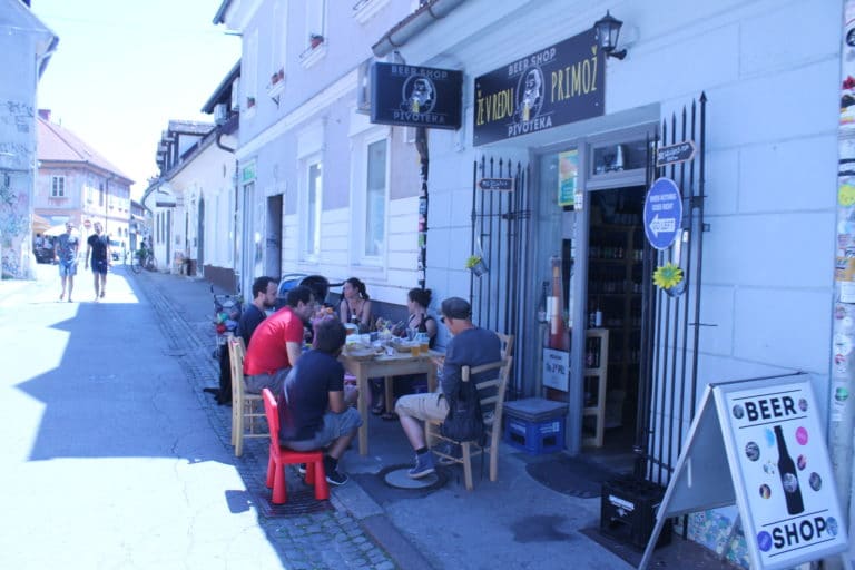 Craft-beer selection synced with the city’s fun