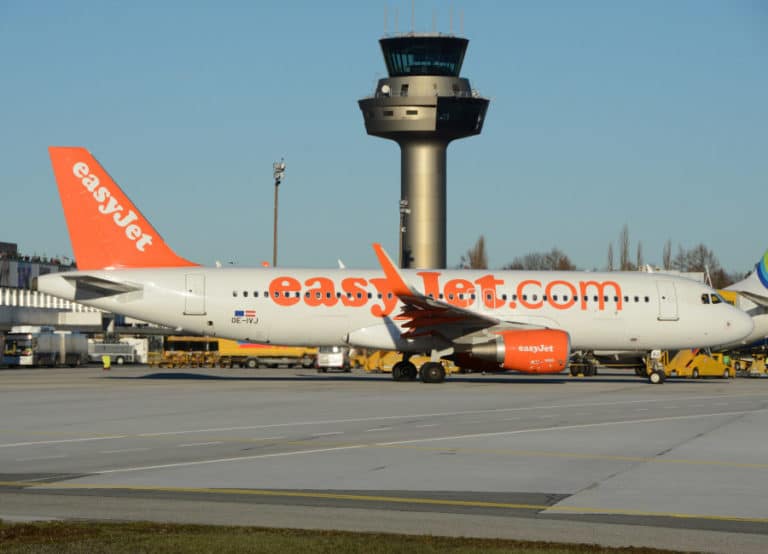 EasyJet operates services from Salzburg to Belfast