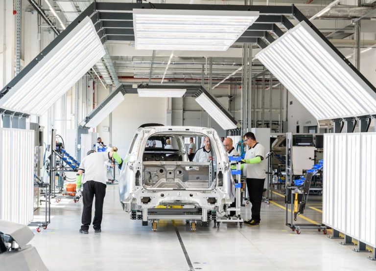 A new Jaguar factory opened in vicinity of Bratislava