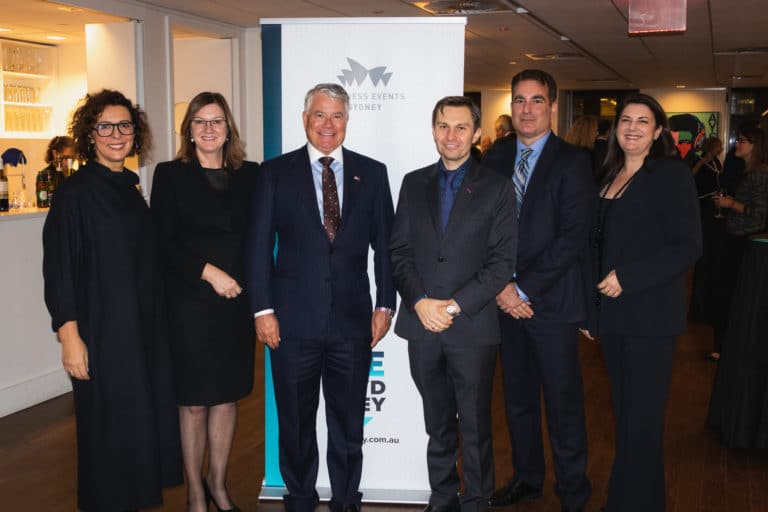 Sydney puts leadership in lights in NYC and London