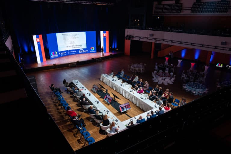 The EU Presidency held its trial run at the Prague Congress Centre