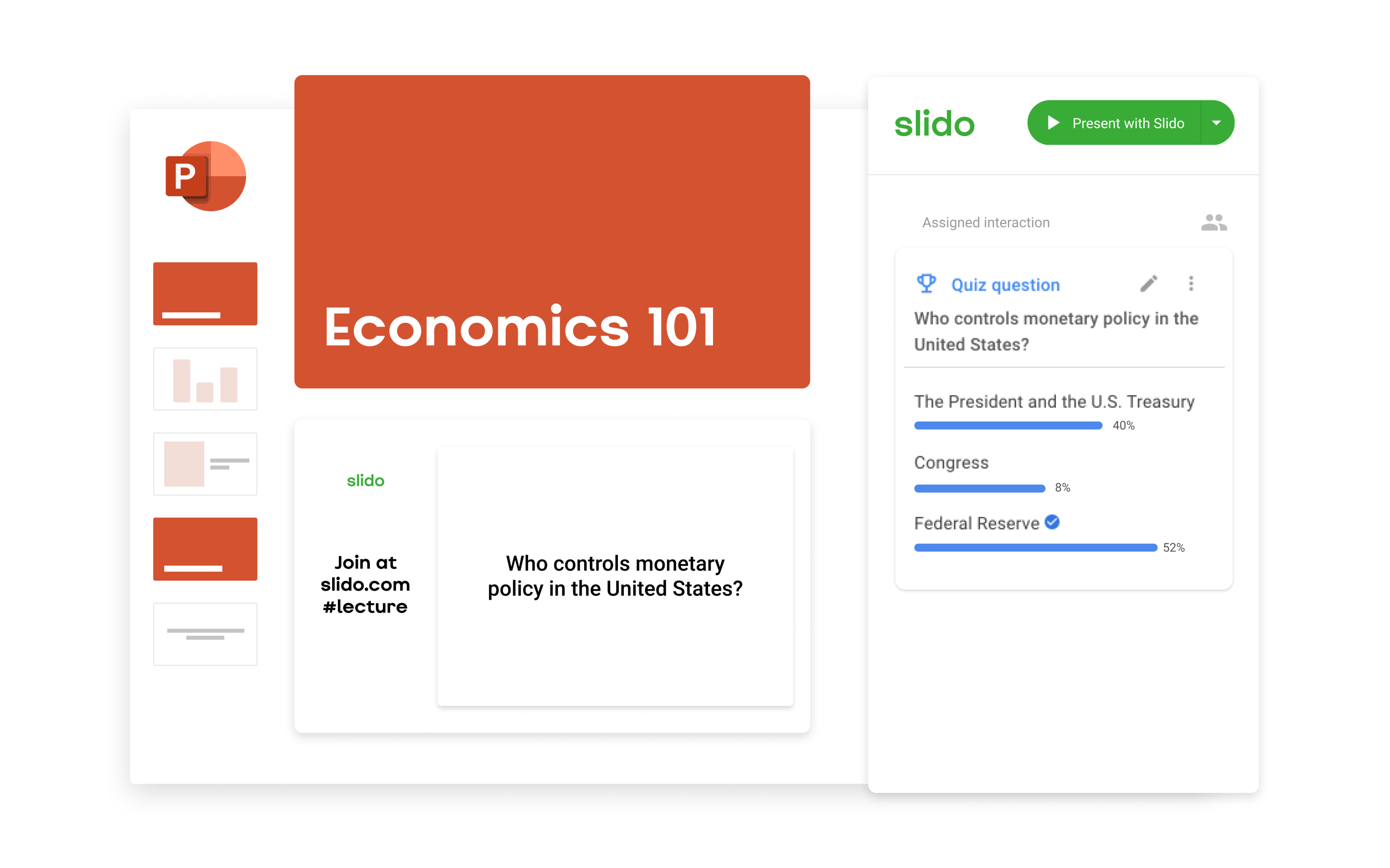 Slido PowerPoint integration
