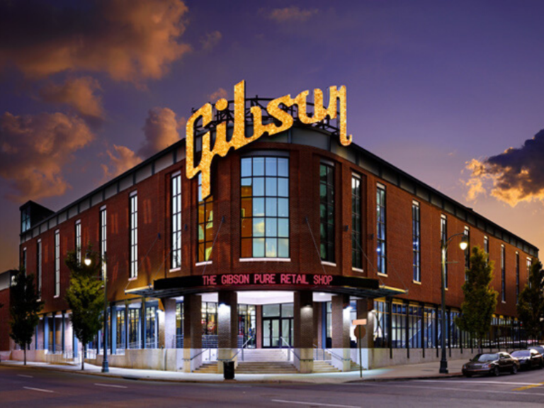 Gibson guitars shuts down Nashville factory, offers employees $1,000 stipend