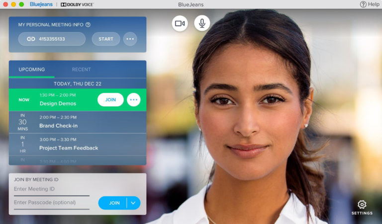 Virtual meetings: BlueJeans Meetings