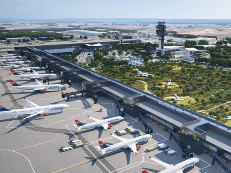 The works on the modernization of Belgrade Nikola Tesla Airport continues