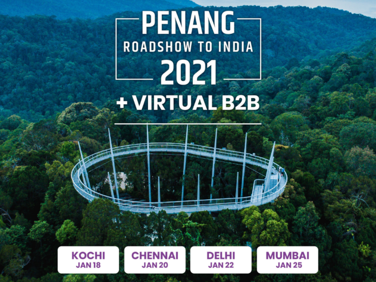 Malaysia’s Penang Convention & Exhibition Bureau Launches Virtual Roadshow to India