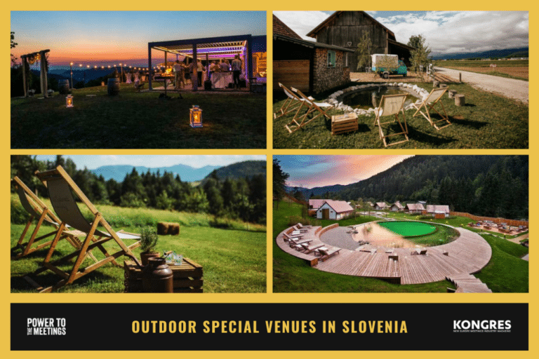 TOP 20 Outdoor Special Venues in Slovenia