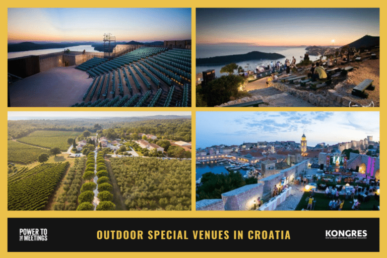 TOP 20 Outdoor Special Venues in Croatia