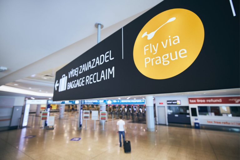 Prague Airport Launches Fly via Prague Service