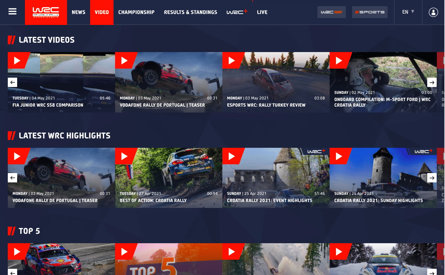 wrc-2021-croatia-video-media