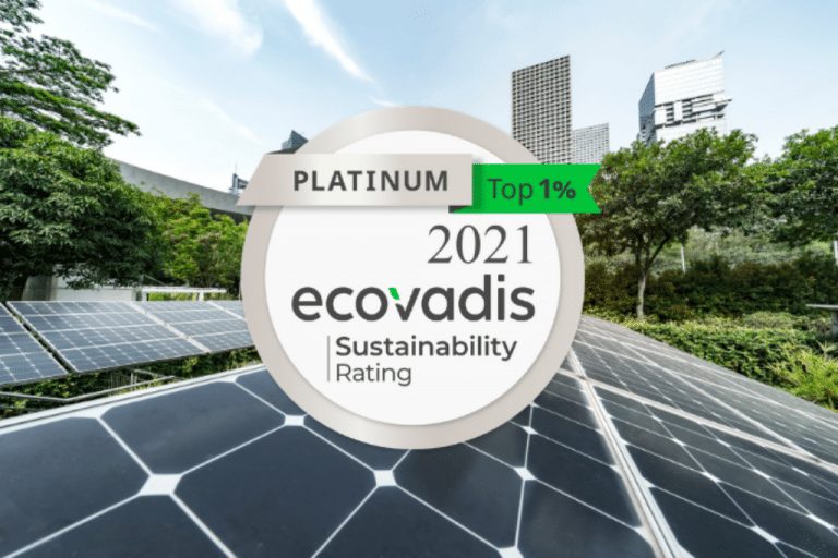 BCD gains Platinum Standing from Ecovadis