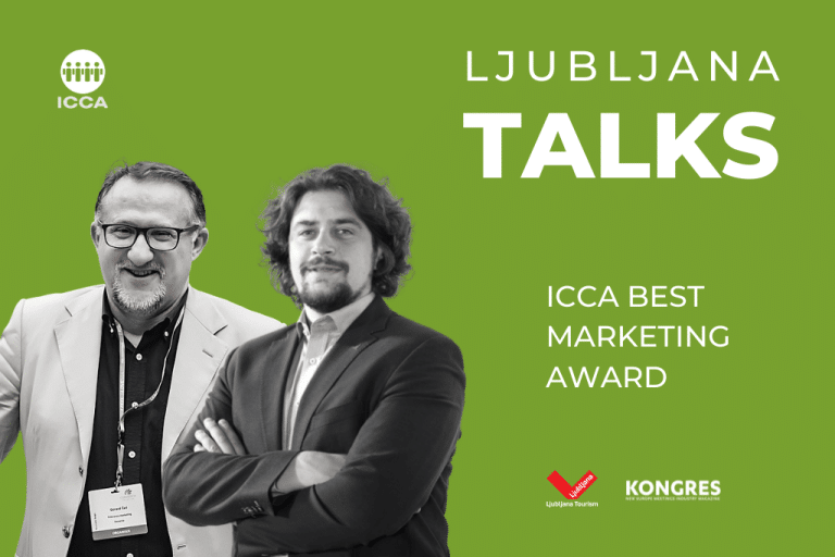 Ljubljana Talks project competing for the ICCA Best Marketing Award