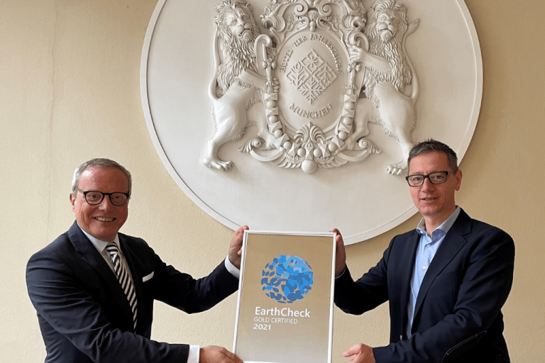 Hotel Vier Jahreszeiten Kempinski Munich receives EarthCheck Gold certification