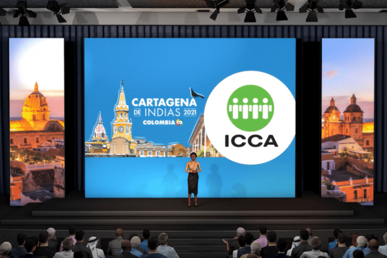 The virtual factor of the hybrid formula at ICCA Congress 2021