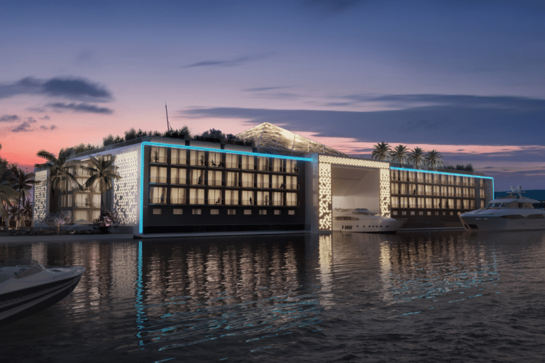 The World’s First Floating Sea Palace Resort under the Management of Kempinski Hotels