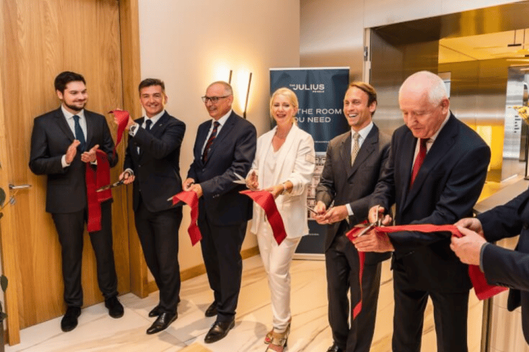 The Julius Prague Officially Opened in Ribbon-Cutting Event