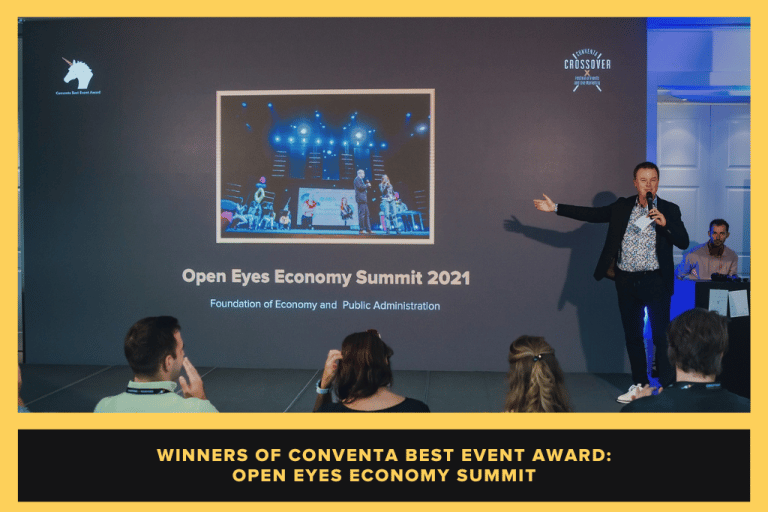 Winners of Conventa Best Event Award 2022: Open Eyes Economy Summit