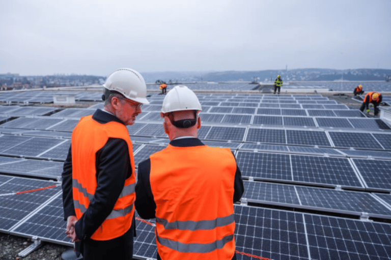 A Solar Array the Size of a Football Field is Being Built in the Centre of Prague